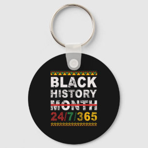 One Month Can't Hold Our History Black History Mon Keychain