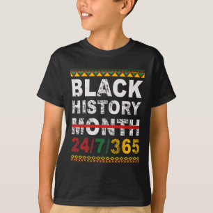 One Month Can't Hold Our History Black History Mon T-Shirt