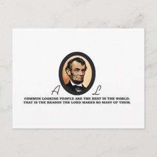 one more abe to go postcard