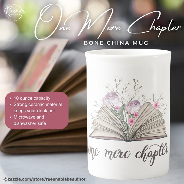 One More Chapter Bone China Mug (Creator Uploaded)