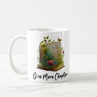 One More Chapter, Book Flowers Graphic Coffee Mug