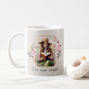 One More Chapter Textured Background Coffee Mug