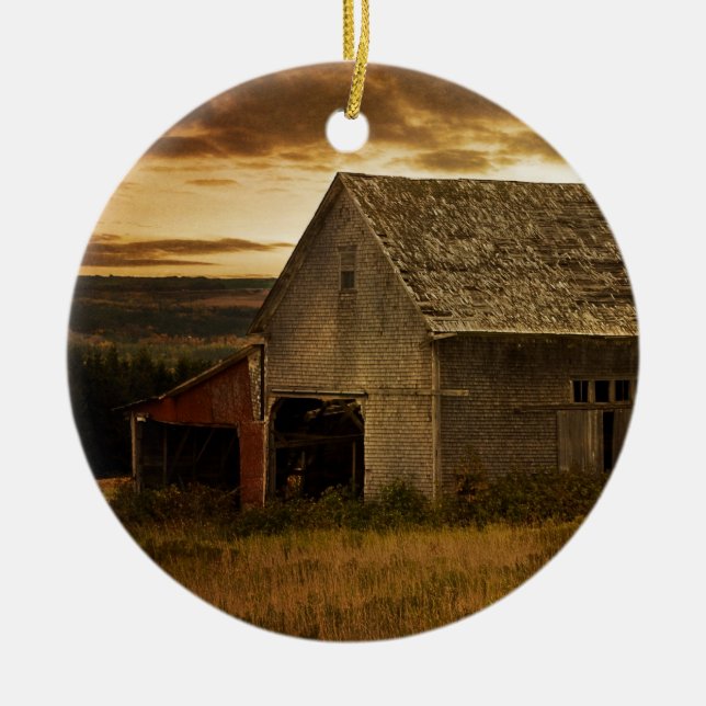 One More Day Ceramic Ornament (Front)