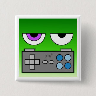 One More Go Badge 2 Inch Square Button