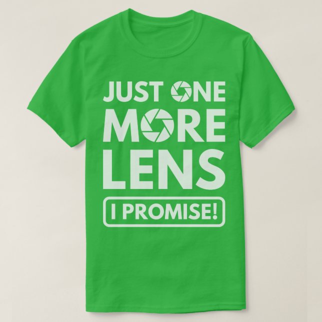 One More Lens 2 T-Shirt (Design Front)