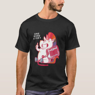One More Story Unicorn Bedtime Podcast Audio Book  T-Shirt