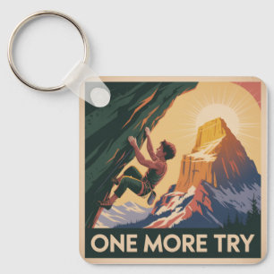 One More Try Keychain