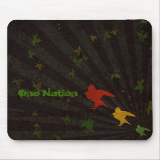 One Nation Rasta Mouse Pad