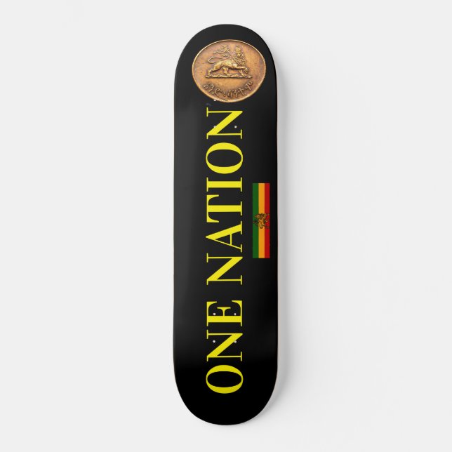 ONE NATION Skateboard (Front)