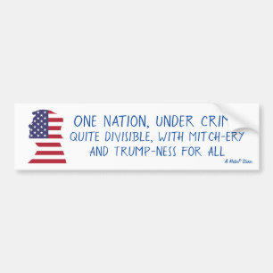 One Nation Under Crime - A MisterP Sticker