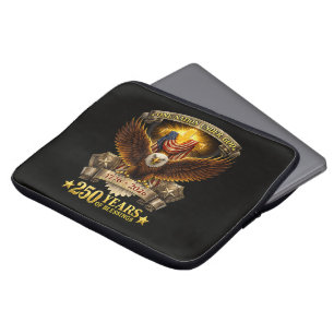 One Nation Under God 250 Years Blessings  Laptop Sleeve