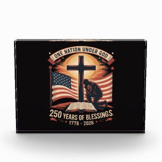 One Nation Under God 250 Years Photo Block