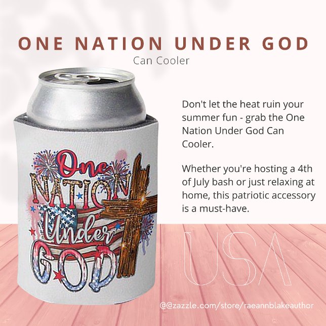 One Nation Under God Can Cooler (Creator Uploaded)