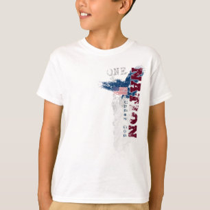 One Nation Under God Grunge Kid's T-Shirt