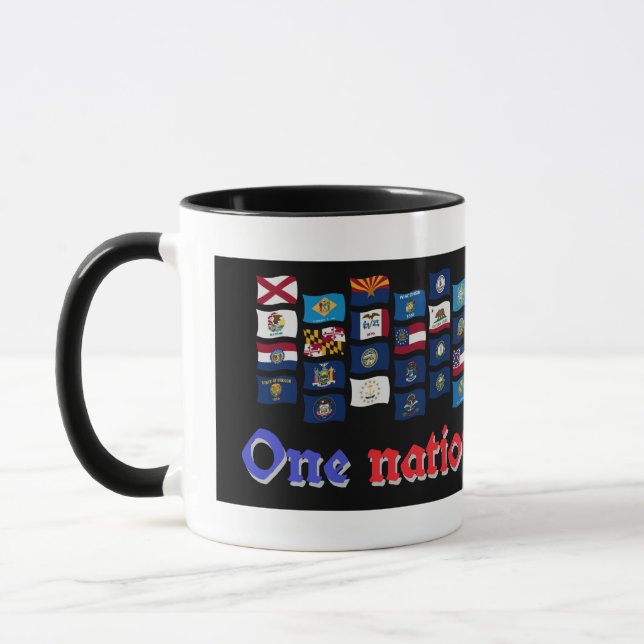ONE NATION UNDER GOD MUG (Left)