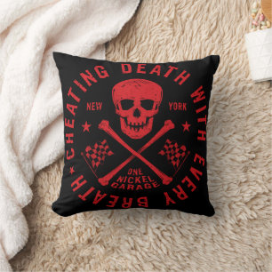 One Nickel Garage CDWEB Pillow / Red