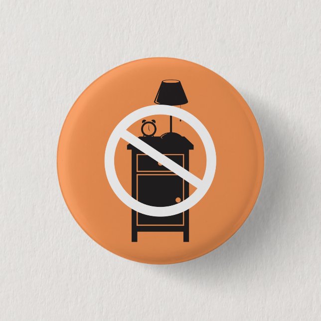 One Night Stand 1 Inch Round Button (Front)