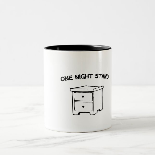 One Night Stand Two-Tone Coffee Mug (Center)