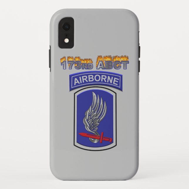 One of a kind 173rd Airborne Brigade Combat Team Case-Mate iPhone Case (Back)
