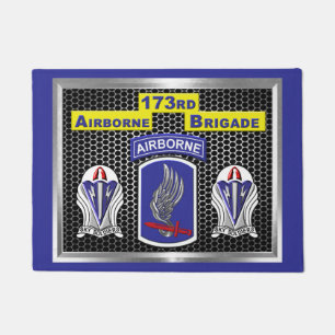One of a Kind 173rd Airborne Brigade Combat Team Doormat