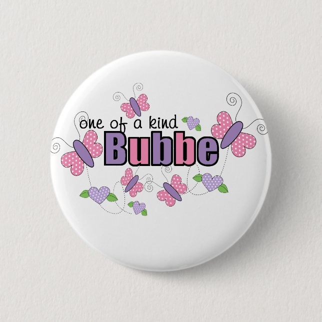 One Of A Kind Bubbe 2 Inch Round Button (Front)