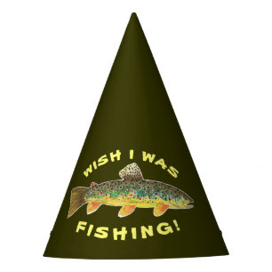 One-of-a-Kind Fishing Party Party Hat
