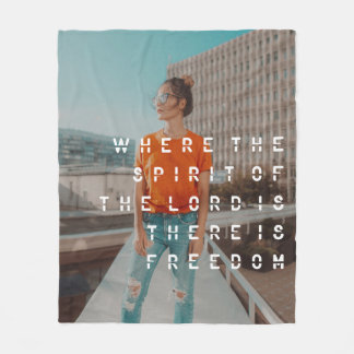 >-> One of a Kind >-> Fleece Throw