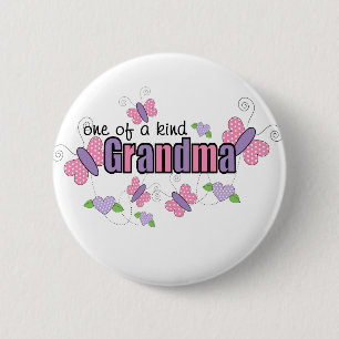 One Of A Kind Grandma 2 Inch Round Button