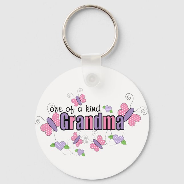 One Of A Kind Grandma Keychain (Front)