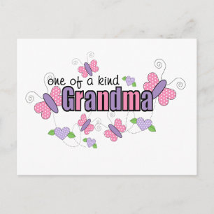 One Of A Kind Grandma Postcard