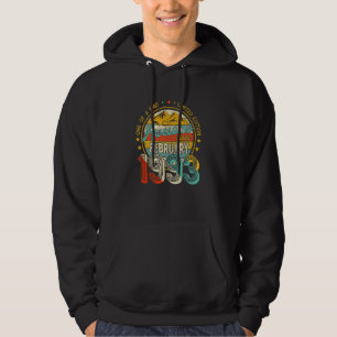 One Of A Kind Limited Edition Awesome Since Februa Hoodie