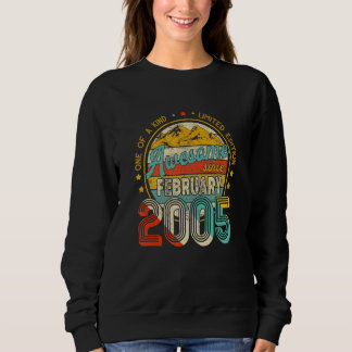 One Of A Kind Limited Edition Awesome Since Februa Sweatshirt