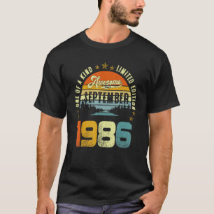 One Of A Kind Ltd Edition 36 Years Awesome Since S T-Shirt