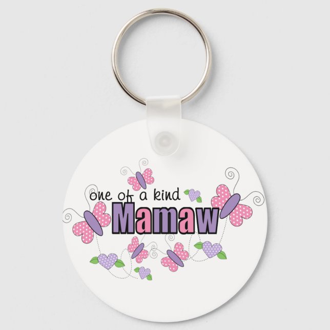 One Of A Kind Mamaw Keychain (Front)