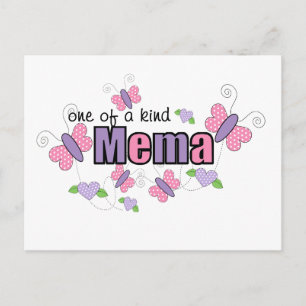 One Of A Kind Mema Postcard