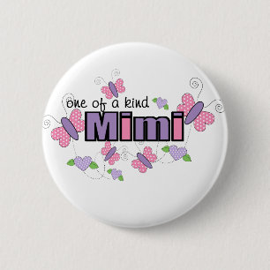 One Of A Kind Mimi 2 Inch Round Button