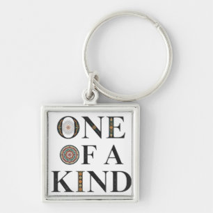One of a Kind Moroccan Zellige Inspired T-Shirt Keychain
