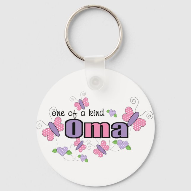 One Of A Kind Oma Keychain (Front)