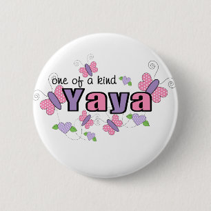 One Of A Kind YaYa 2 Inch Round Button