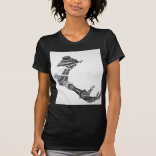 ONE OF FIRST 10 COMPUTER ART PIECES ROBOTIC ARM T-Shirt