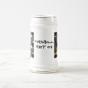 One of Many Beer Stien from MadBill Art Stein