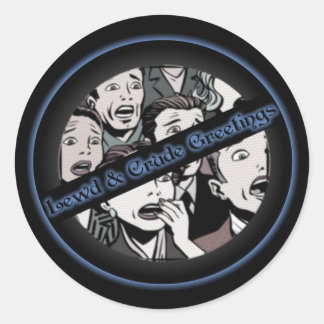 One Of Our New Logos Classic Round Sticker