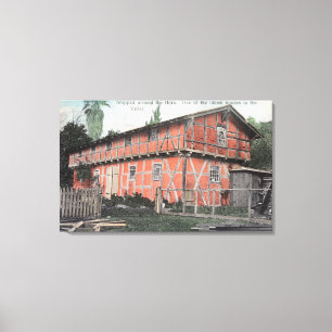 One of the Oldest Houses in Valley Canvas Print