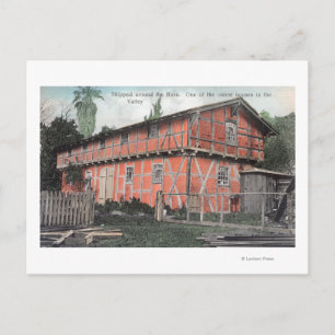 One of the Oldest Houses in Valley Postcard