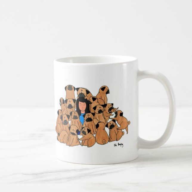 One of the Pugs Coffee Mug (Right)