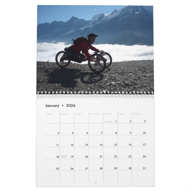 One Off Handcycle 2010 Calendar (Jan 2026)