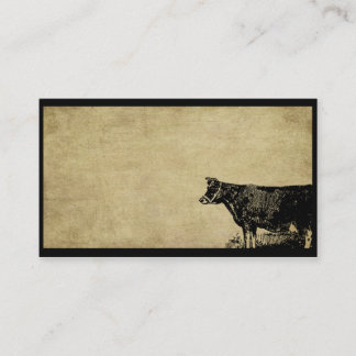 One Ol' Cow- Prim Biz Cards