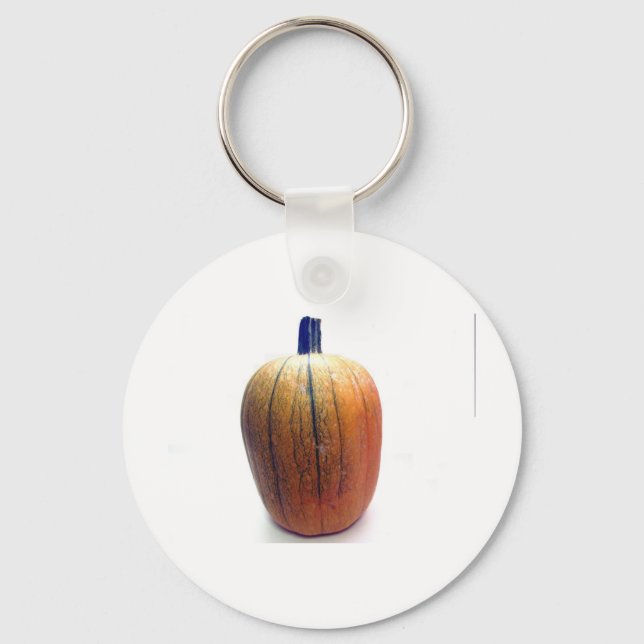 One Orange Pumpkin Keychain (Front)