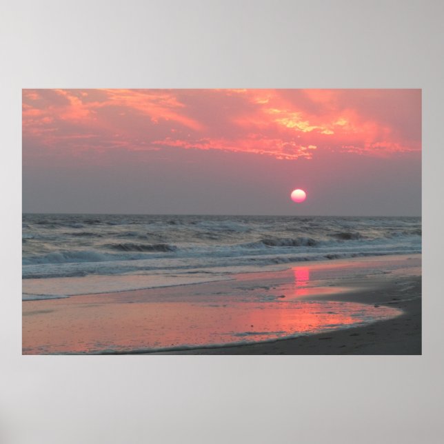 One Perfect Sunset - Oak Island, affiche NC (Devant)