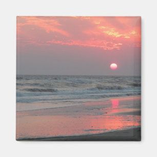 One Perfect Sunset - Oak Island, NC Magnet